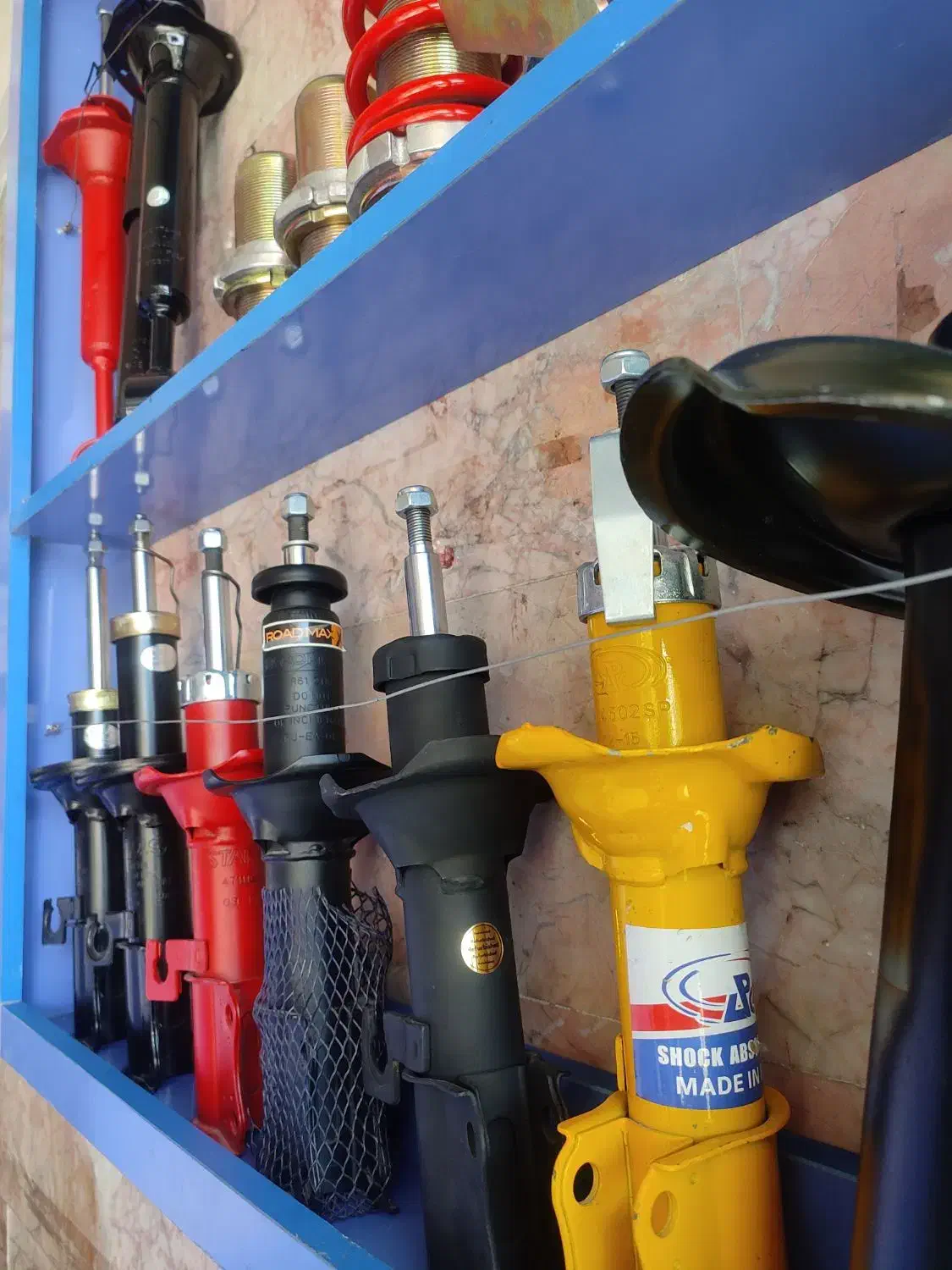 فنر لول دوگانه CNG پراید تیبا کمک فنرکی دی اس عظام|قطعات یدکی و لوازم جانبی|مشهد, رسالت|دیوار