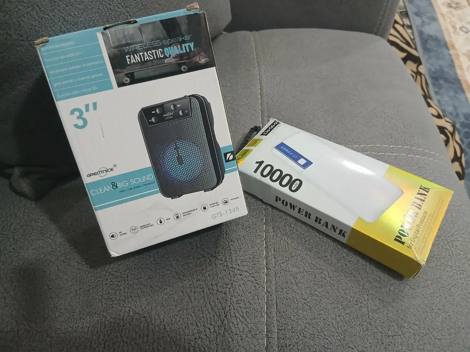 پاور بانک و اسپیکر نو|لوازم جانبی موبایل و تبلت|خرم‌آباد, |دیوار