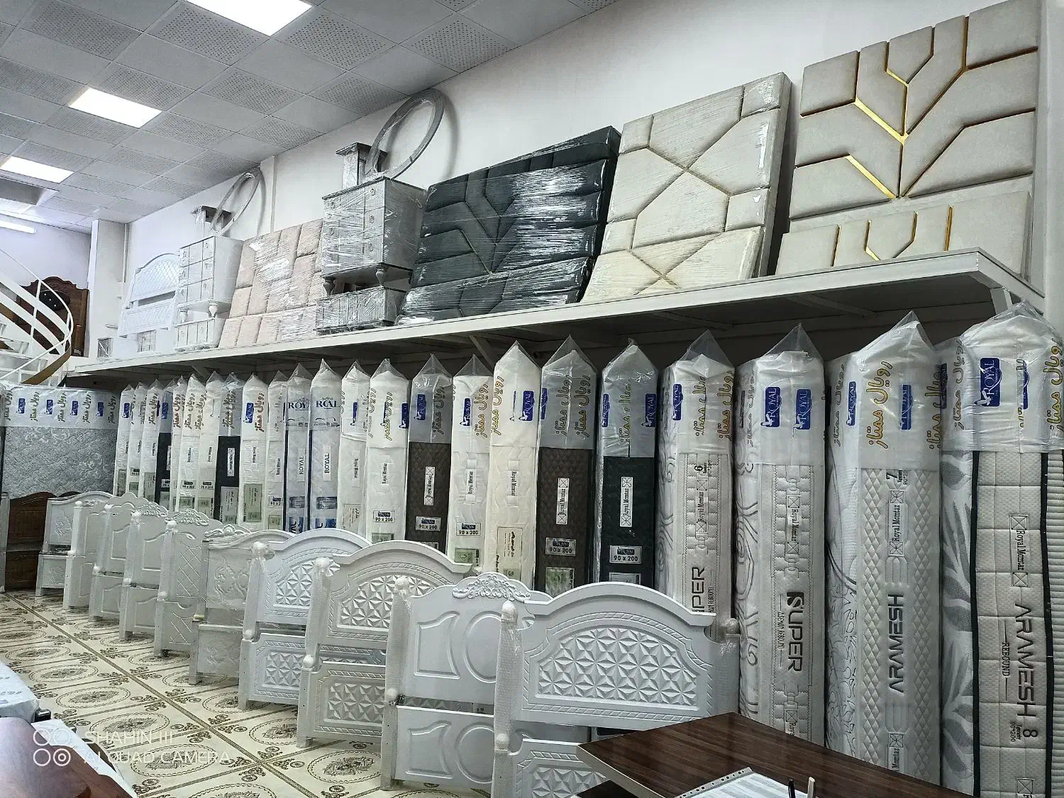 خانه تشک رویال ممتاز|تشک تختخواب|اردبیل, |دیوار