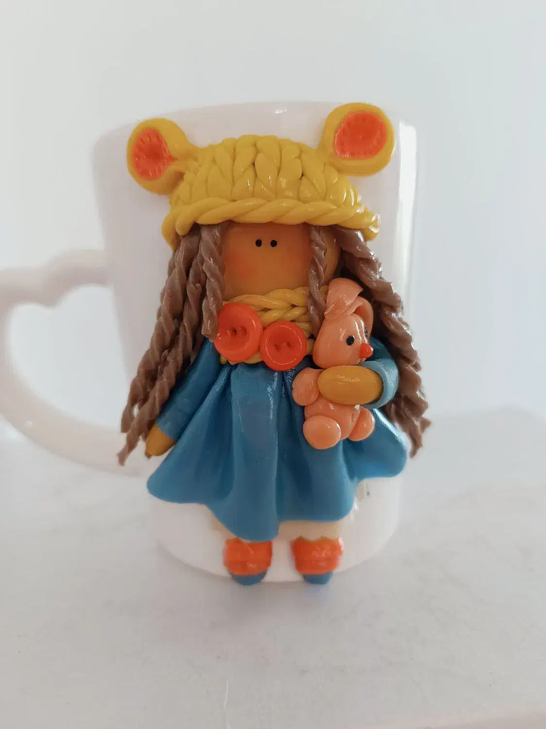 ماگ خمیری قابل شستشو|کلکسیون و سرگرمی|قم, باغ کرباسی|دیوار