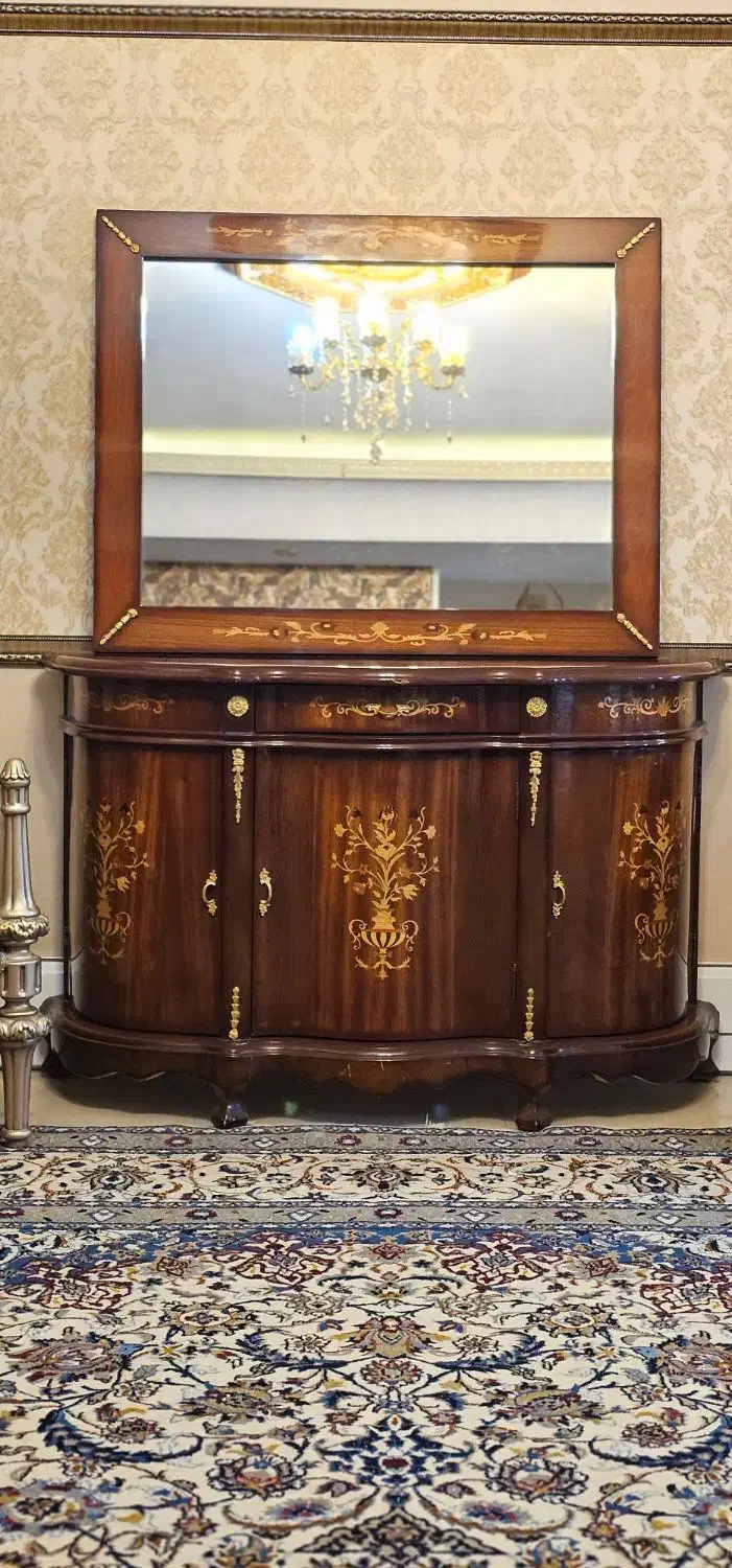 آیینه کنسول|بوفه، ویترین، کنسول|زاهدان, |دیوار