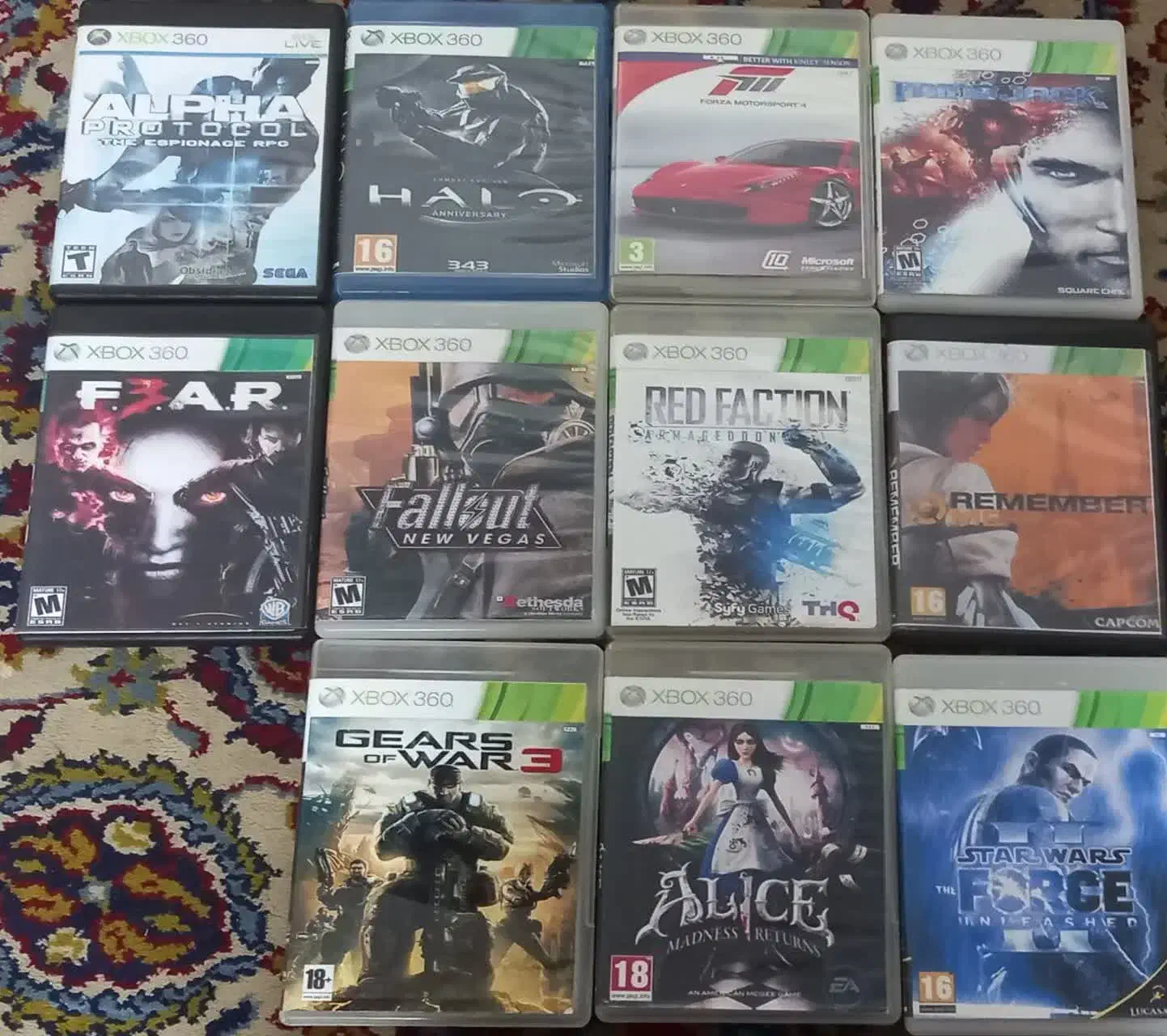 فروش سیدی xbox360|کنسول، بازی ویدئویی و آنلاین|قم, انصار‌الحسین|دیوار