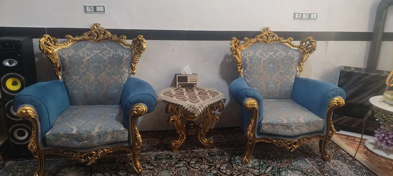 مبلمان سلطنتی|مبلمان خانگی و میز عسلی|کامیاران, |دیوار