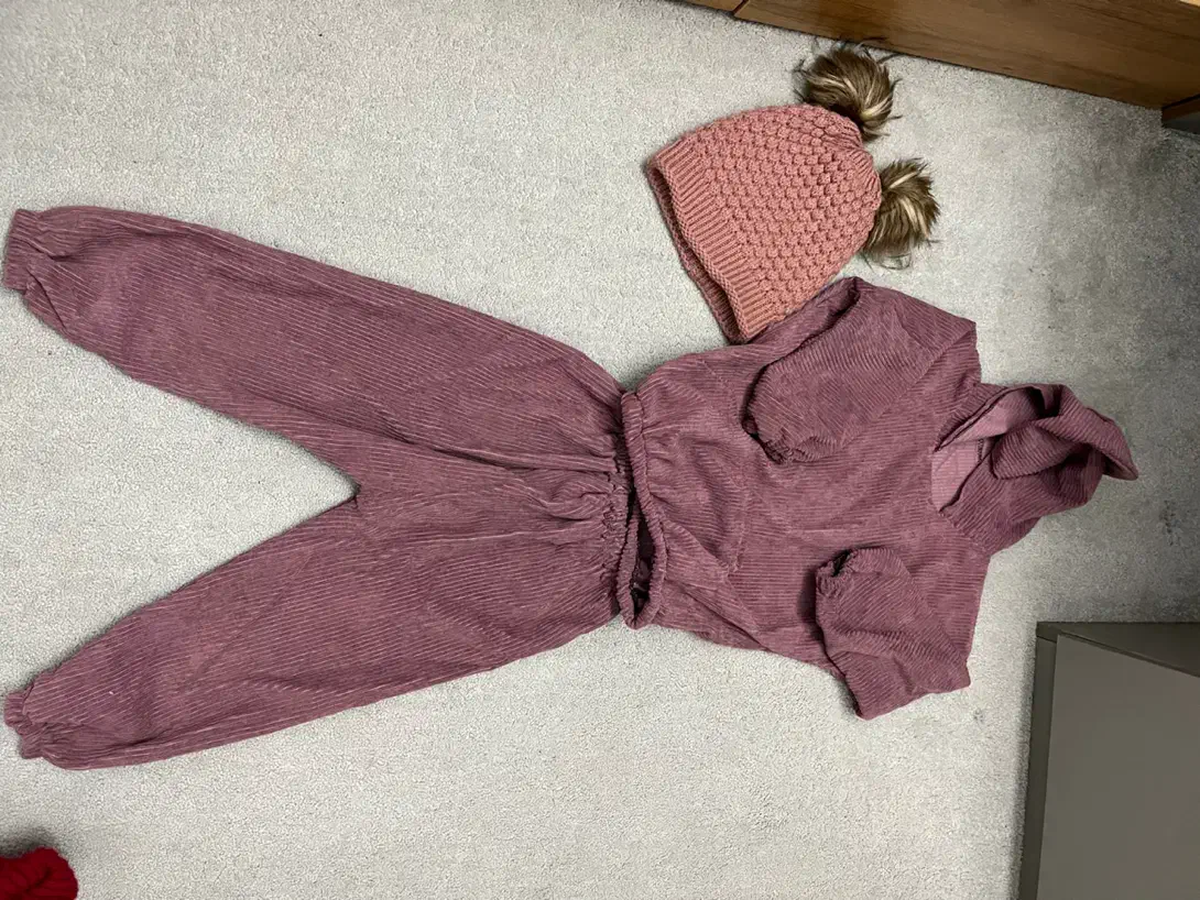 ست دخترانه با کلاه|لباس|گرگان, |دیوار