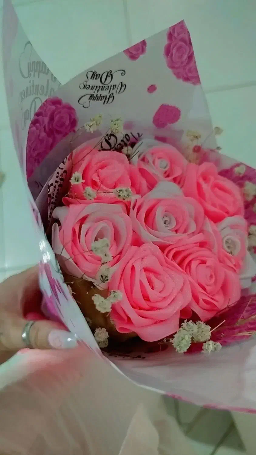 دسته گل|گل مصنوعی|دماوند, گیلاوند|دیوار