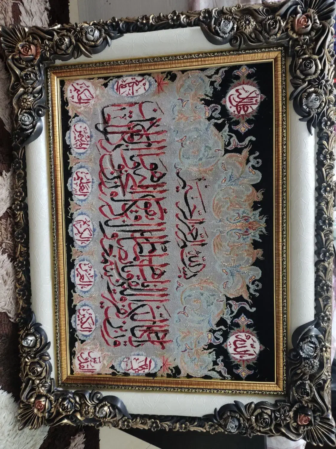 تابلو فرش|تابلو فرش|نیشابور, شهرک فرهنگیان|دیوار