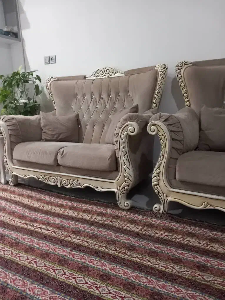 مبل استیل سالم|مبلمان خانگی و میز عسلی|کرج, مصباح|دیوار