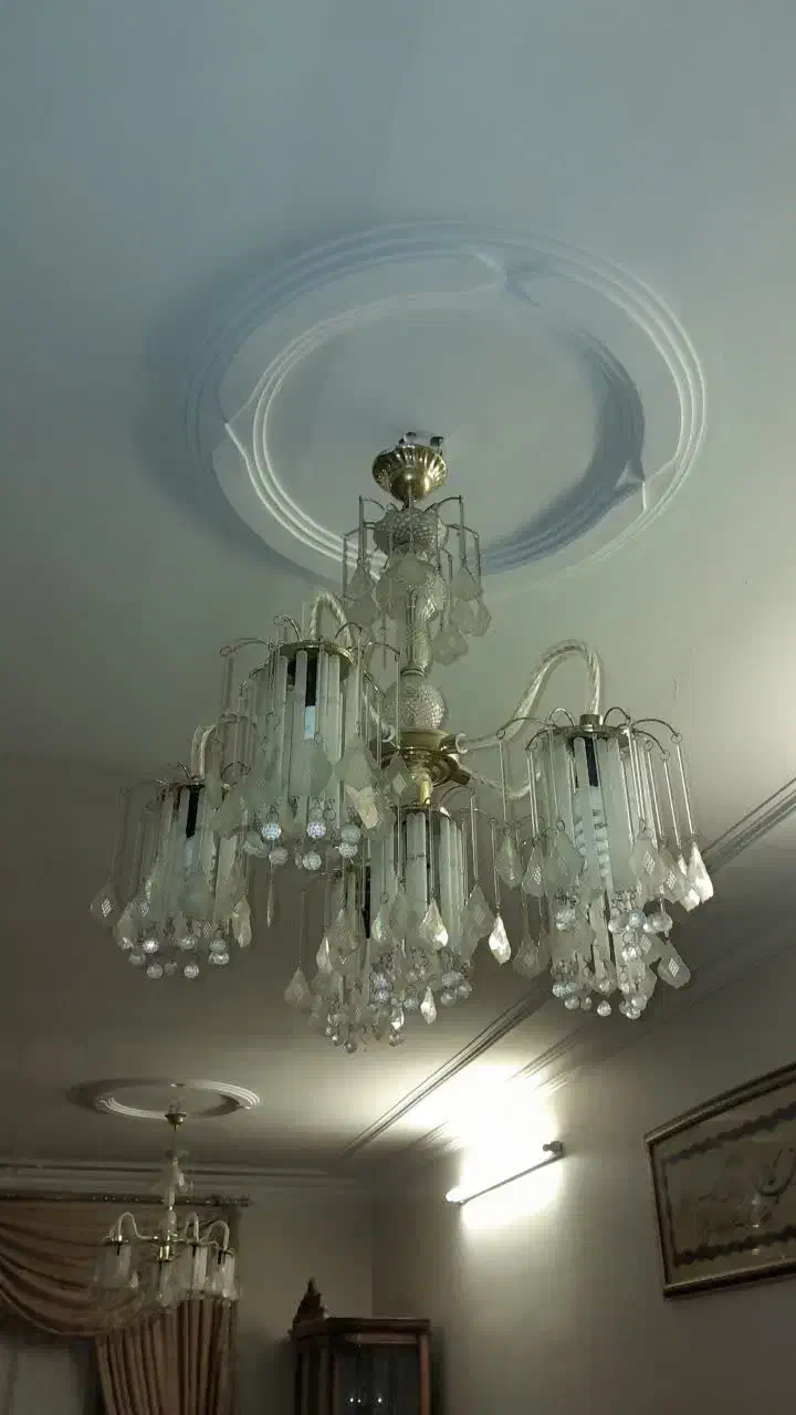 لوستر شش شاخه|لوستر و چراغ آویز|همدان, |دیوار