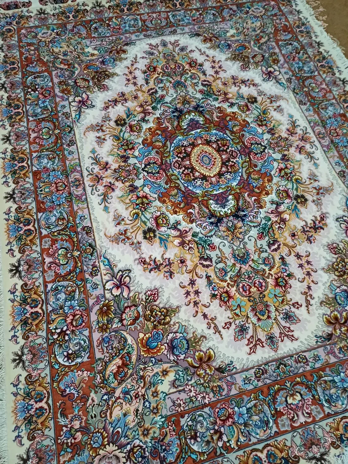 قالیچه خطیبی رج 50|فرش|تبریز, |دیوار