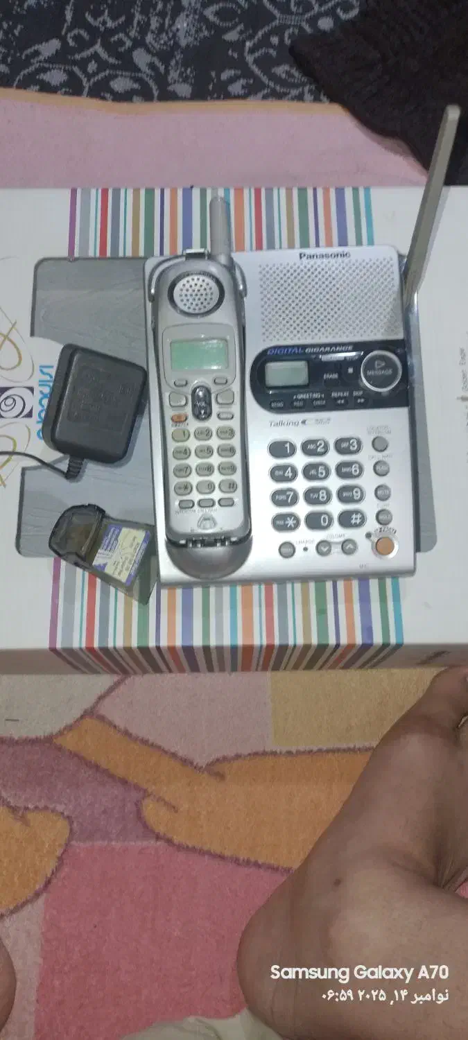 تلفن  پاناسونیک  ژاپن|تلفن رومیزی|تهران, مسعودیه|دیوار