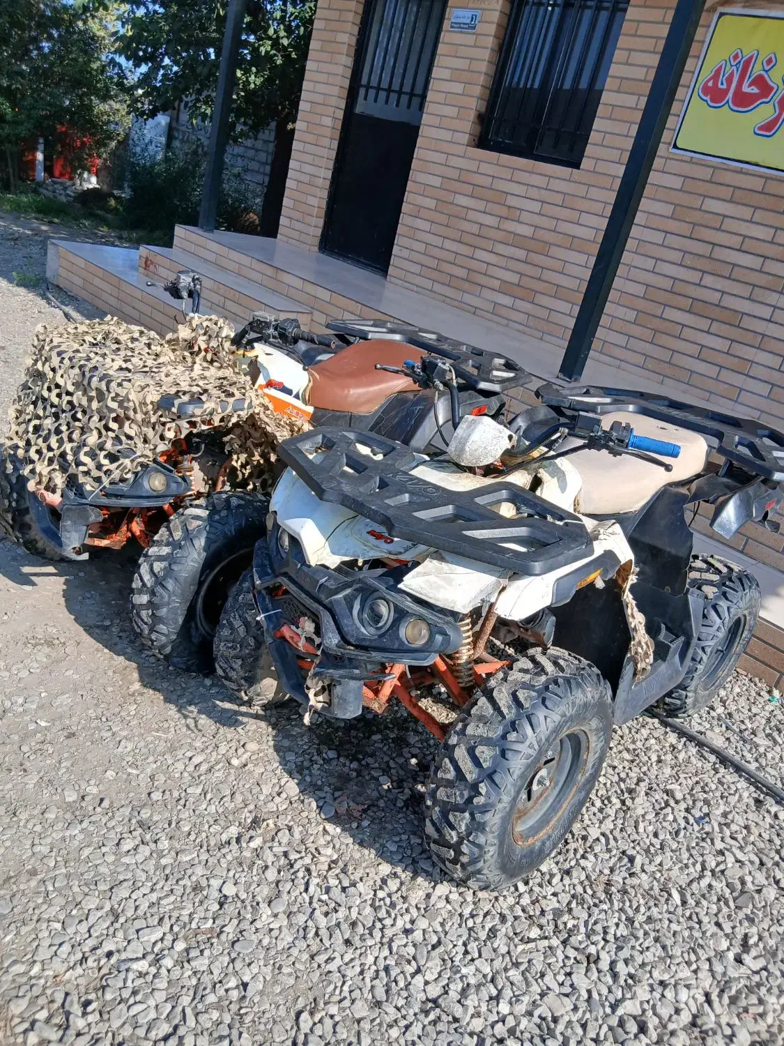 ۲ عدد موتورچهارچرخ کایو ۱۸۰ سی سی|موتورسیکلت|سلمانشهر, |دیوار