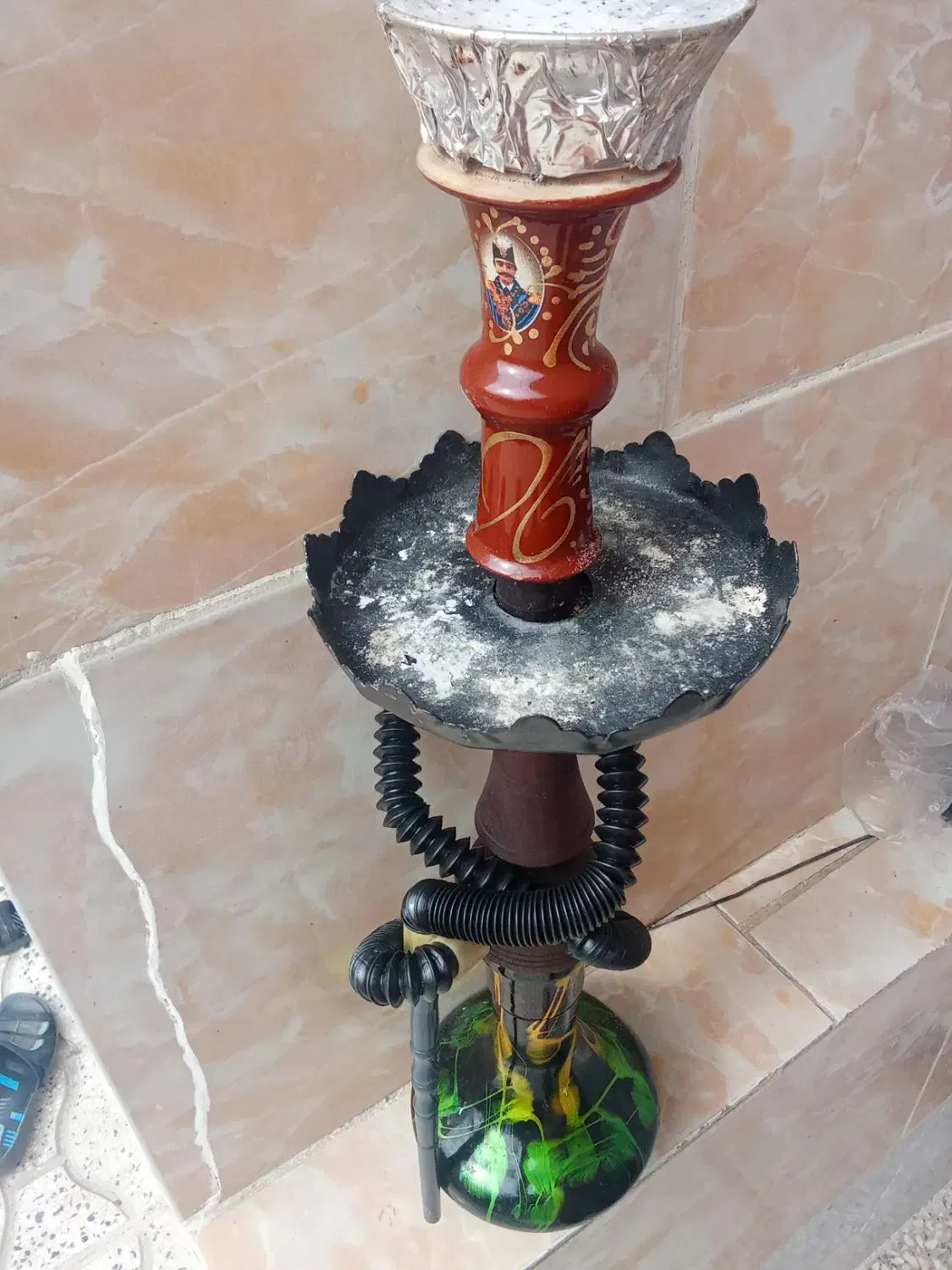 قلیان کهور|صنایع دستی و سایر لوازم تزئینی|کردکوی, |دیوار