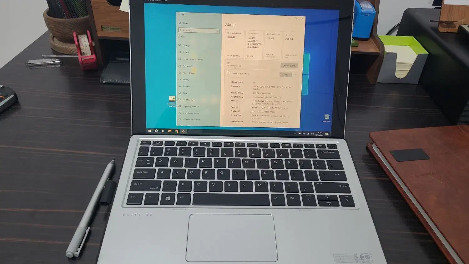 لبتاب تبلت لپتاپ اچ پی HP|رایانه همراه|بروجن, |دیوار