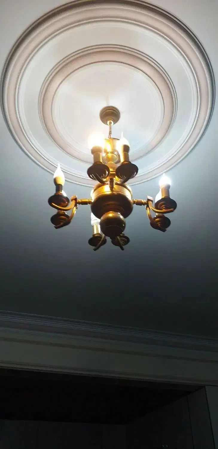 لوستر اب طلا|لوستر و چراغ آویز|تهران, صادقیه|دیوار