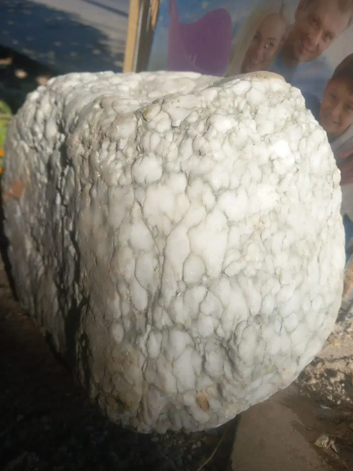 سنگ یخی طبیعی بسیار سنگین|جواهرات|شیراز, انجیر|دیوار