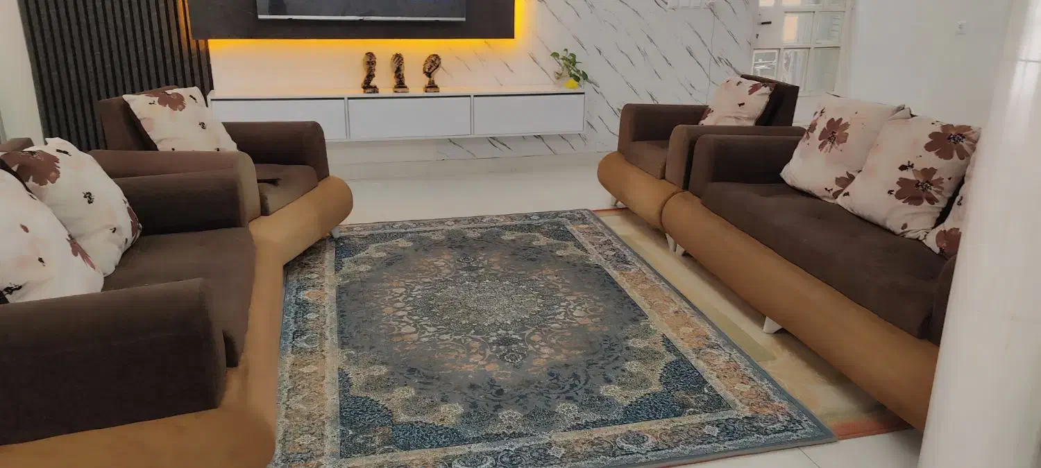 مبل هفت نفره تمیز|مبلمان خانگی و میز عسلی|فیروزآباد (فارس), |دیوار