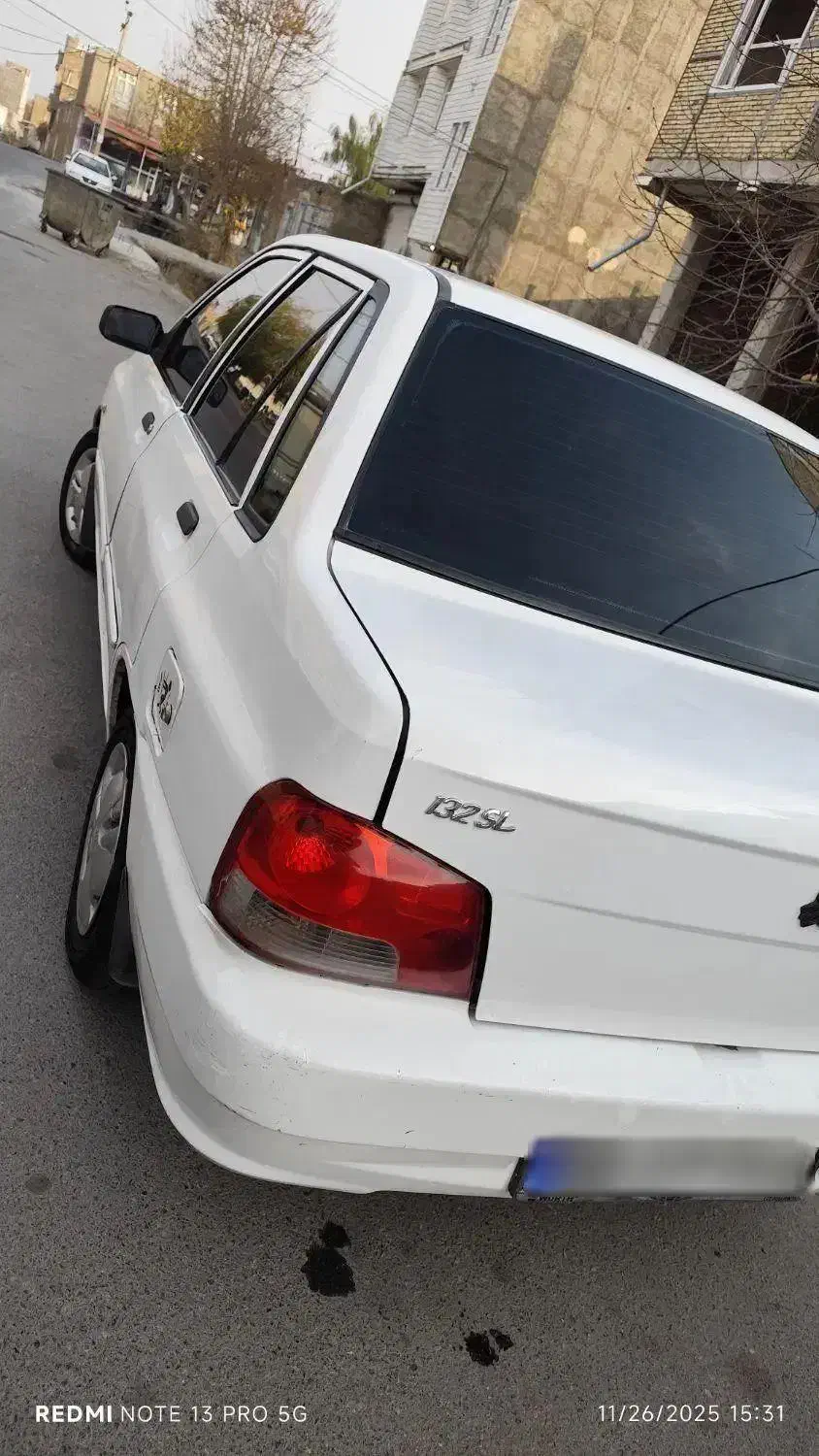 پرایددوگانه سفید ۸۹ ۱۳۲|خودرو سواری و وانت|خوی, |دیوار