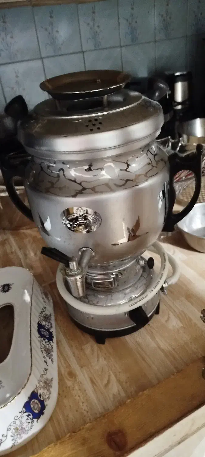 سماور گازی|سماور، چای‌ساز، قهوه‌ساز|کرمانشاه, |دیوار