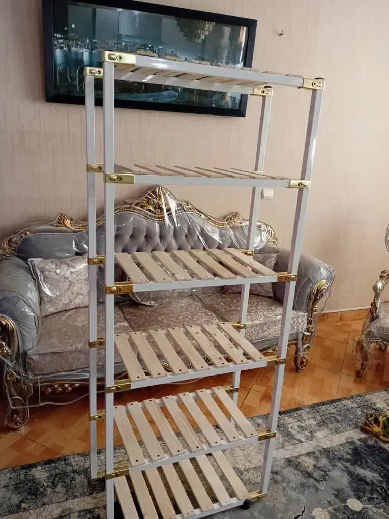 رگال طبقاتی سفید طلایی|جاکفشی، کمد، دراور|کرج, گلشهر|دیوار