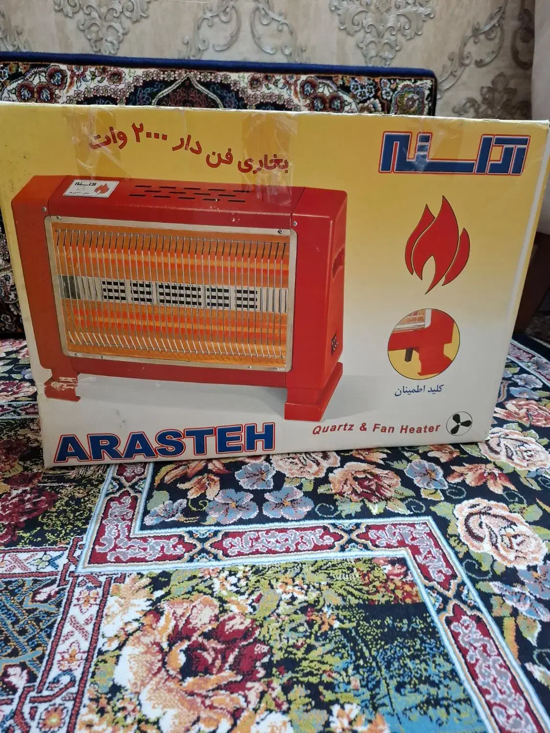 بخاری برقی فن دار ۲۰۰۰|بخاری، هیتر، شومینه|تهران, آهنگ|دیوار