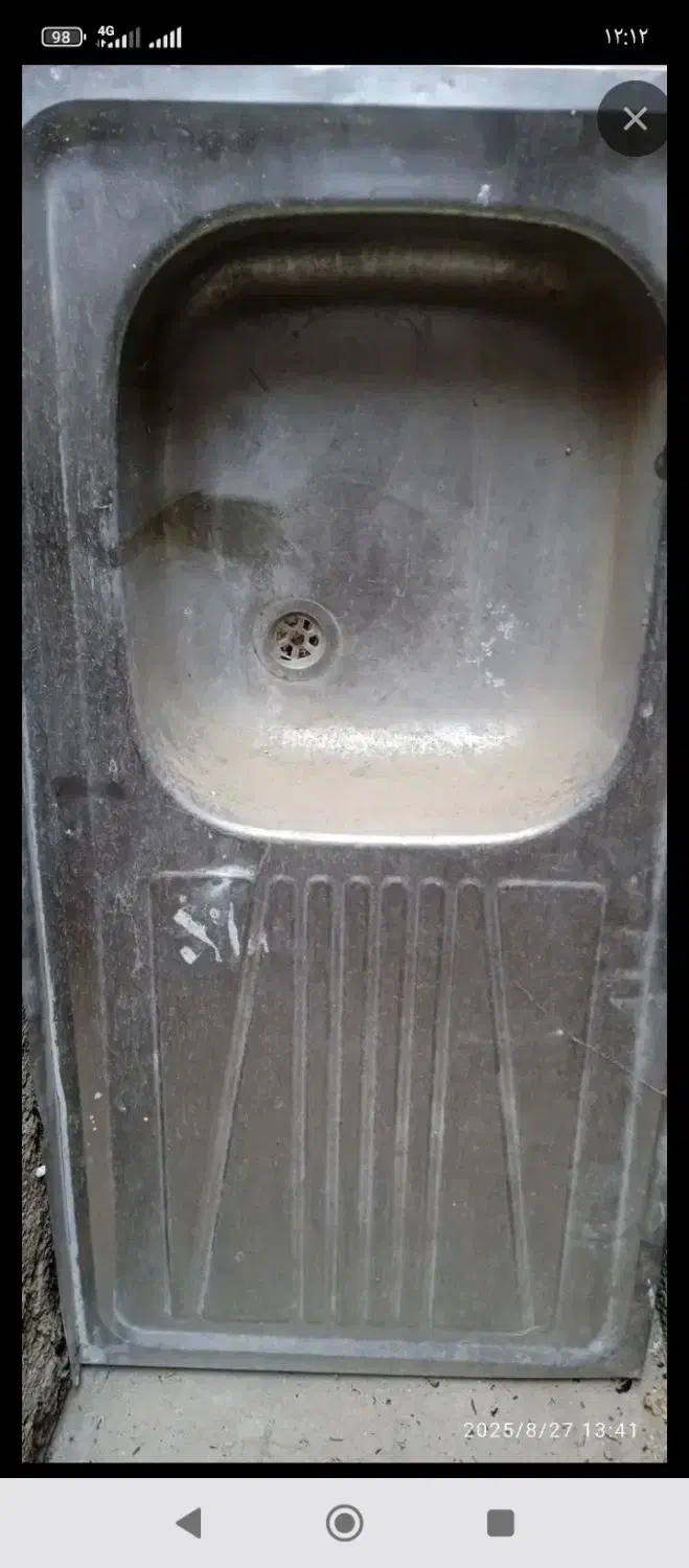 سینگ ظرفشویی|آب‌چکان و نظم‌دهنده ظروف|شوشتر, |دیوار