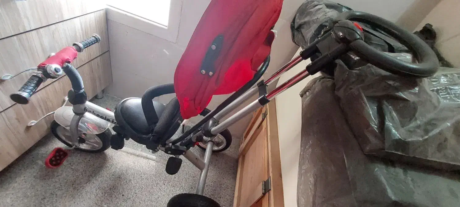 سه چرخه خارجی در حد نو|دوچرخه، اسکیت، اسکوتر|قم, باجک دو|دیوار
