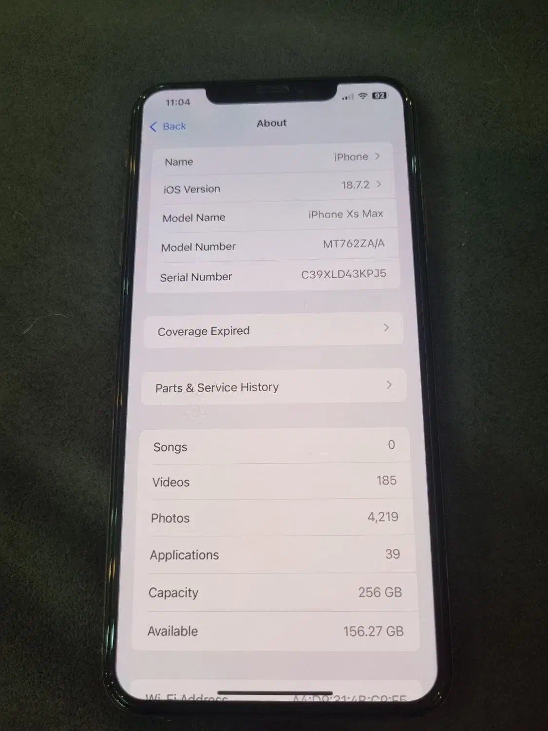 آیفون xs max 256|موبایل|اصفهان, سعادت‌آباد|دیوار
