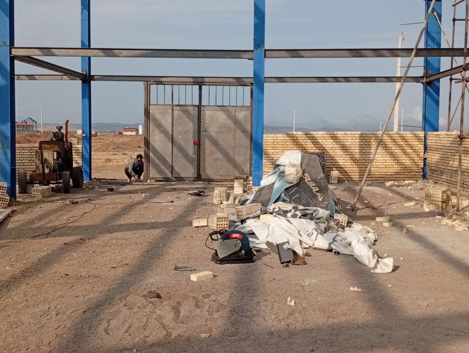 جوشکاری و نقاشی|خدمات پیشه و مهارت|اردبیل, |دیوار