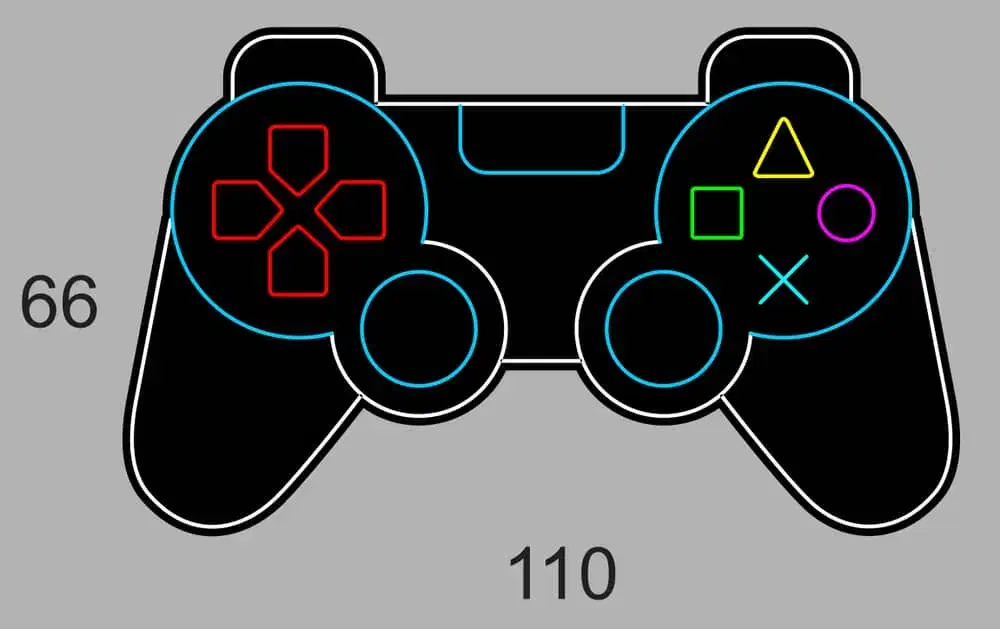 نئون دسته گیم+ترانس+6ماه گارانتی|ریسه و چراغ تزئینی|تبریز, |دیوار