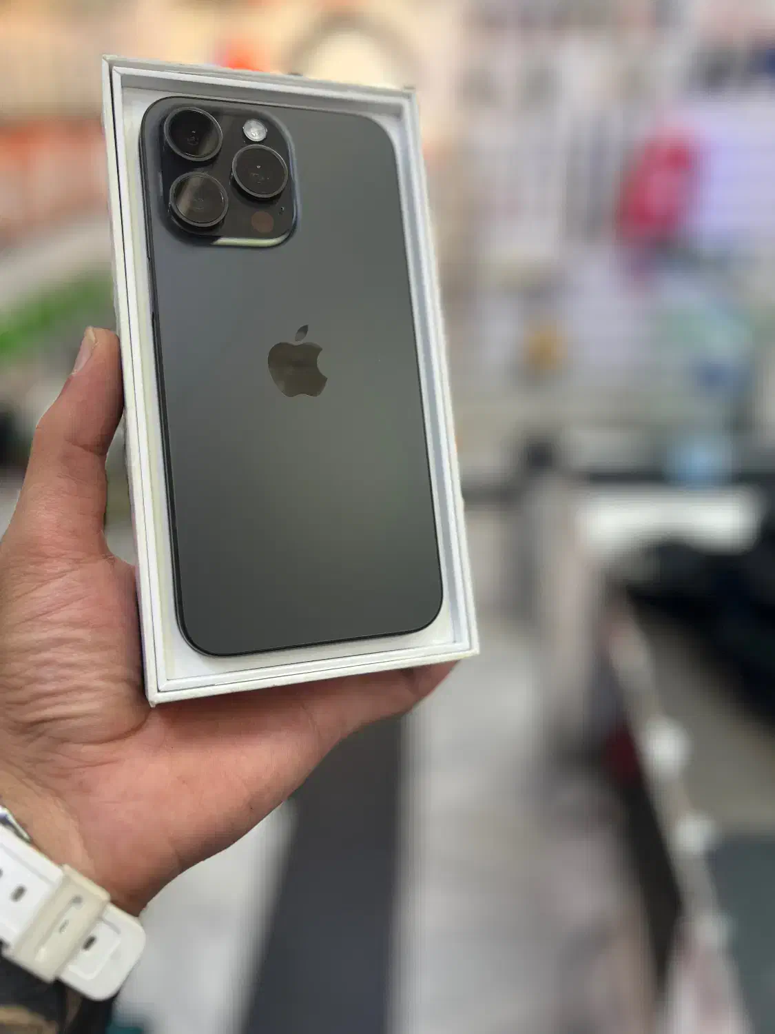 ایفون ۱۵پرو مکس در حد اک|موبایل|اهواز, نادری|دیوار