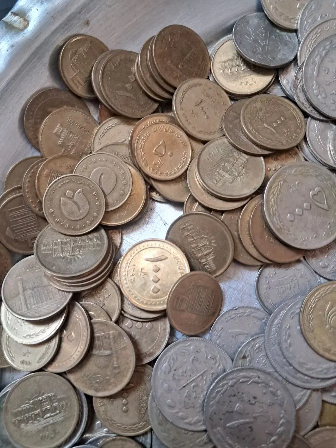 سکه نیکلی اول انقلابی کیلویی|کلکسیون سکه، تمبر، اسکناس|نجفآباد, حومه نجف آباد|دیوار