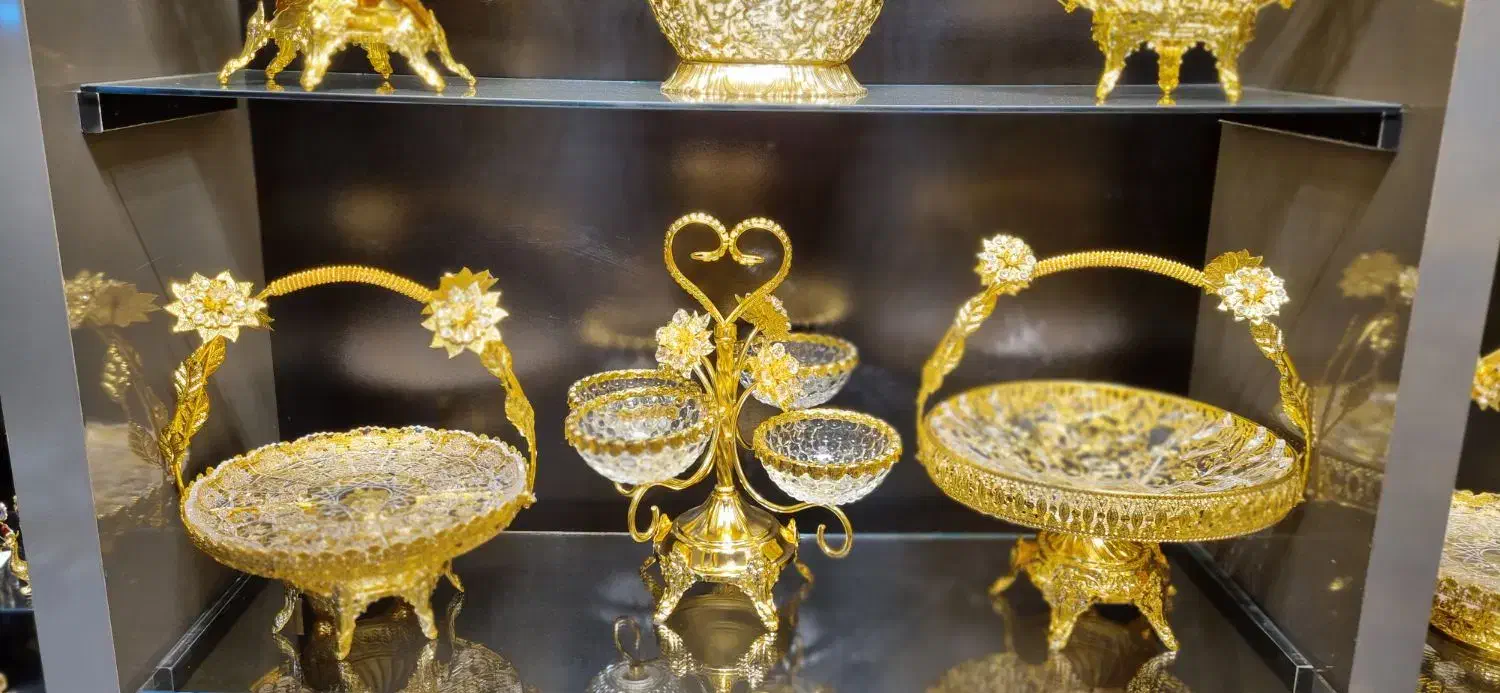 ظوروف آبطلا اماراتی سِت پَذیرایی دِکوری و مَصرفی|ظروف سرو و پذیرایی|مشهد, سلام|دیوار