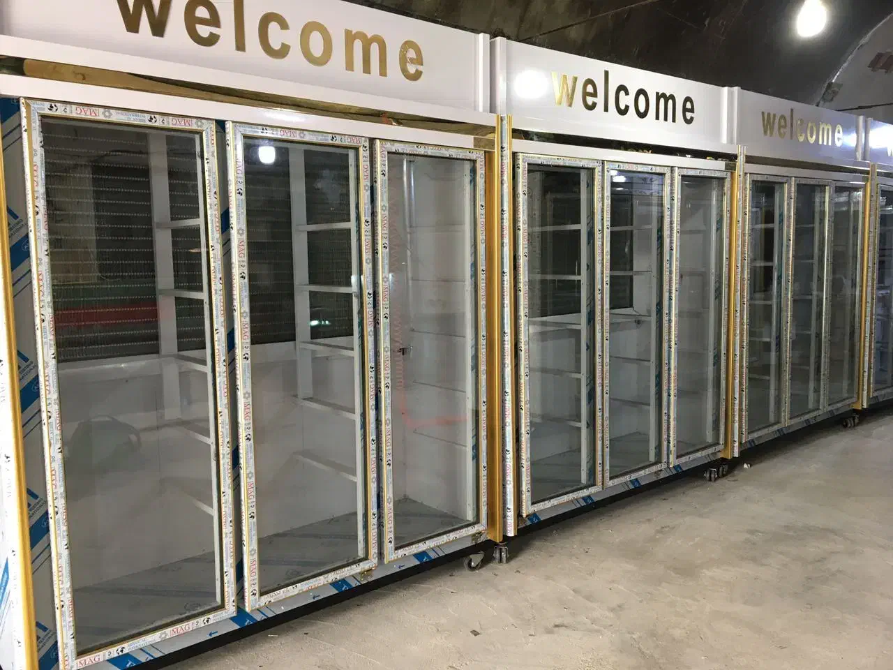 انواع یخچال متراژی سفارشی|فروشگاه و مغازه|خلخال, |دیوار