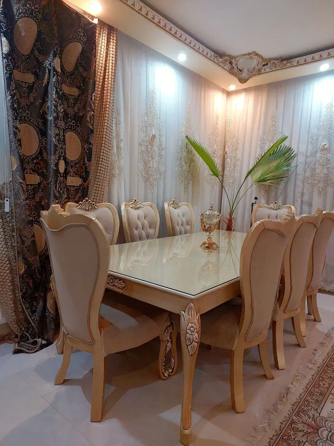 میز غذاخوری ۸ نفره|میز و صندلی غذاخوری|مشهد, مشکینی (شهرک غرب)|دیوار