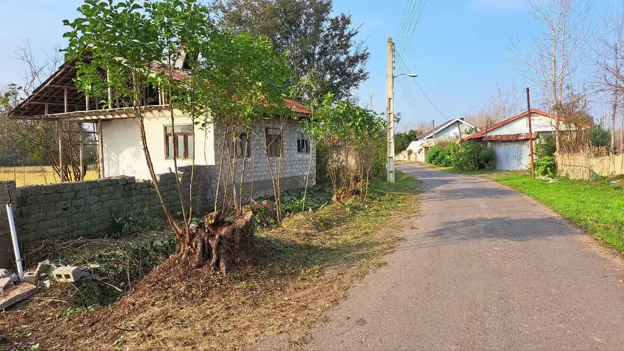 زمین مسکونی با پروانه ساخت با ۱۳ متر بر آسفالت|فروش زمین و ملک کلنگی|رشت, شکار اسطلخ|دیوار