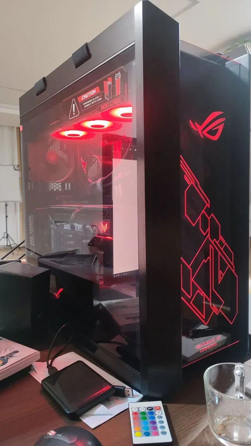 کیس گیمینگ و رندرینگ 4080 super|رایانه رومیزی|تهران, شمسآباد|دیوار