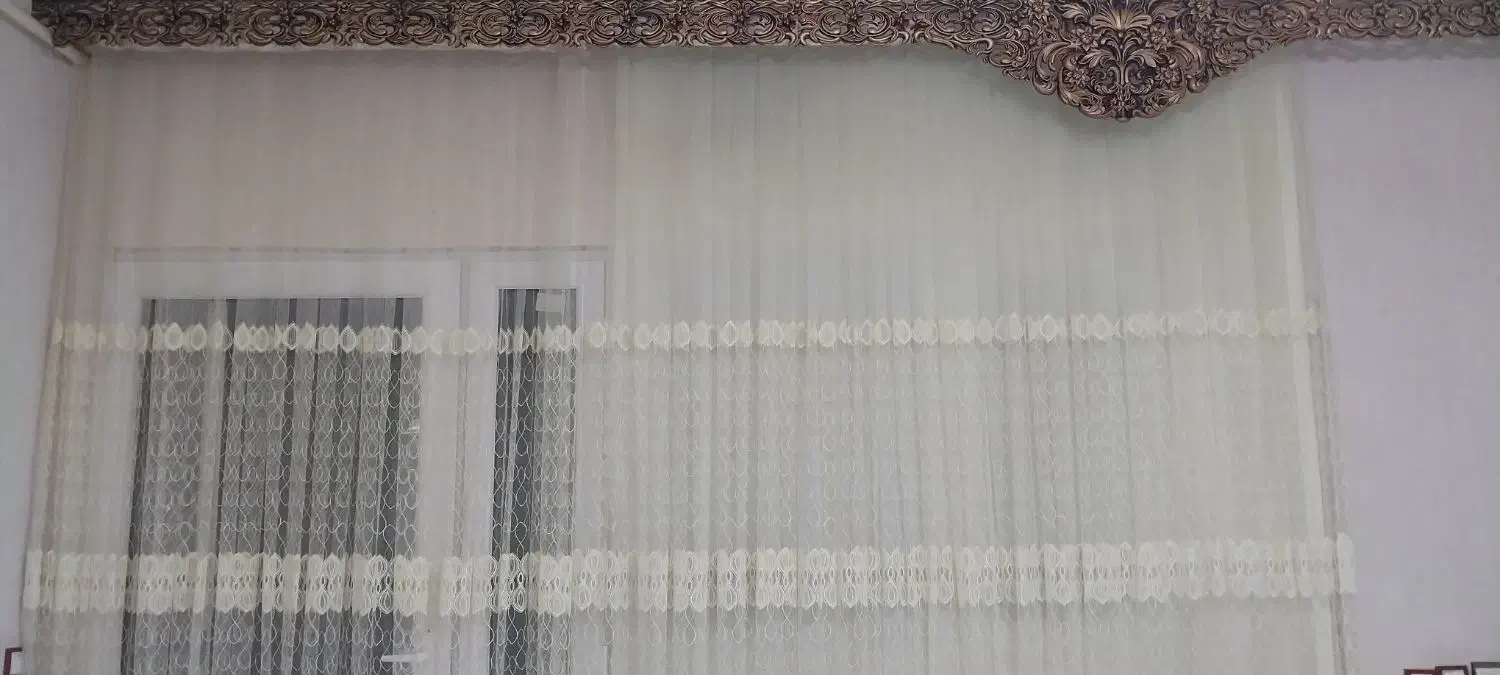 پرده درب و پنجره با تاج|پرده، رانر، رومیزی|الوند, |دیوار