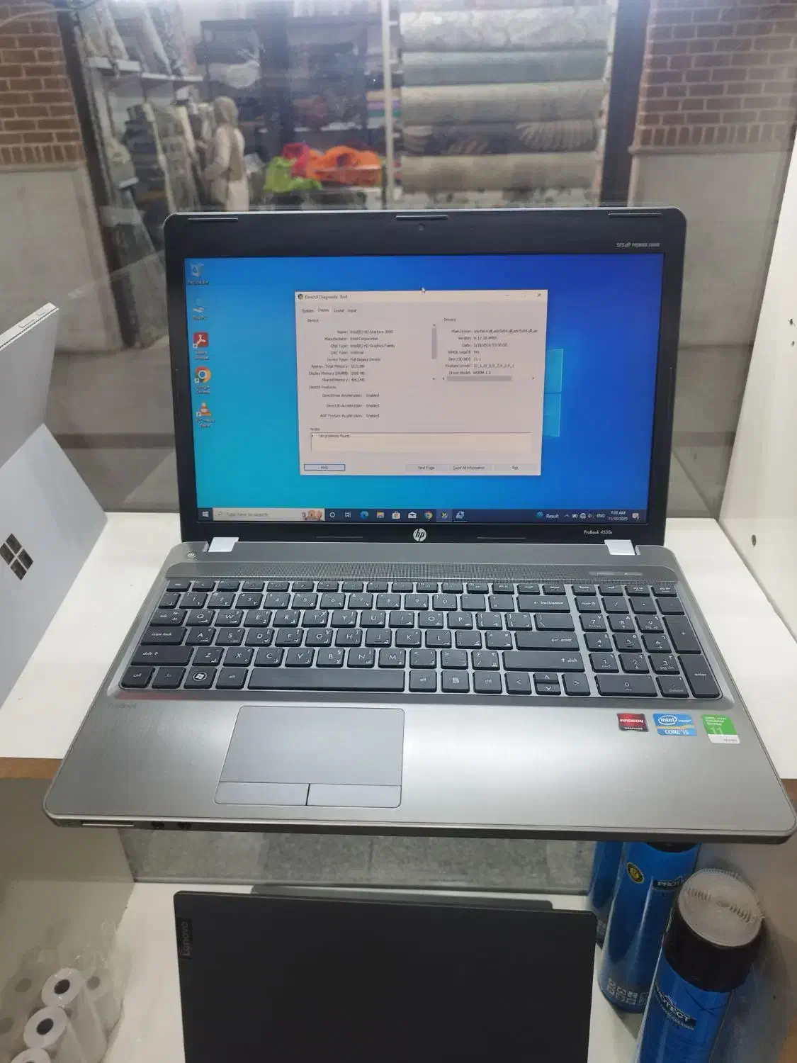 لپتاپ تمیز و حرفه ای hp i5 با گرافیک جدا|رایانه همراه|اندیشه, اندیشه فاز ۴|دیوار