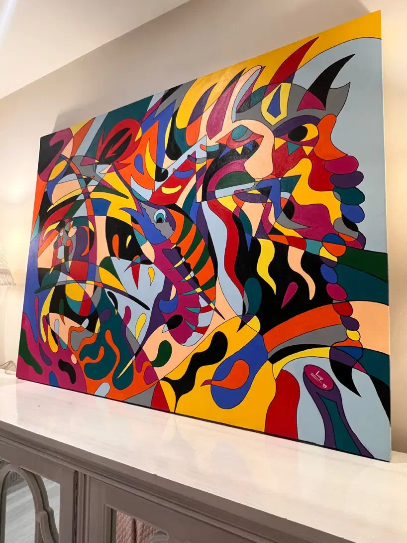 تابلو رنگ روغن جذاب و زیبا|تابلو، نقاشی، عکس|اصفهان, جلفا|دیوار