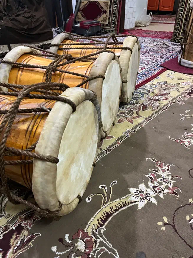 چوبی خمره ای،دمام|درام و پرکاشن|برازجان, |دیوار