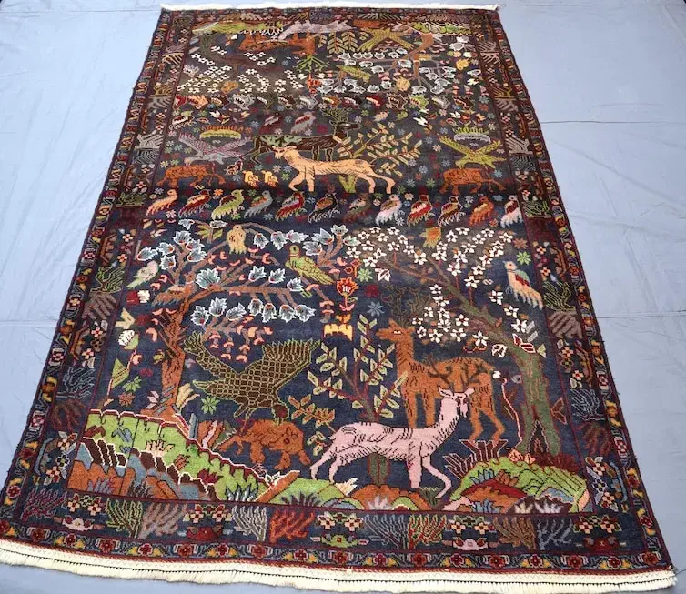 فرش دستبافت قالیچه دستباف|فرش|کیلان, |دیوار