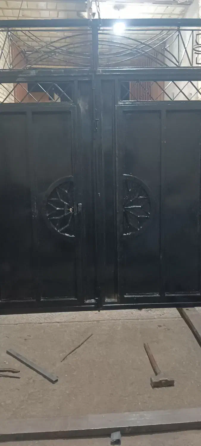 درب حیاطی دست دوم|مصالح و تجهیزات ساختمان|اشکذر, |دیوار