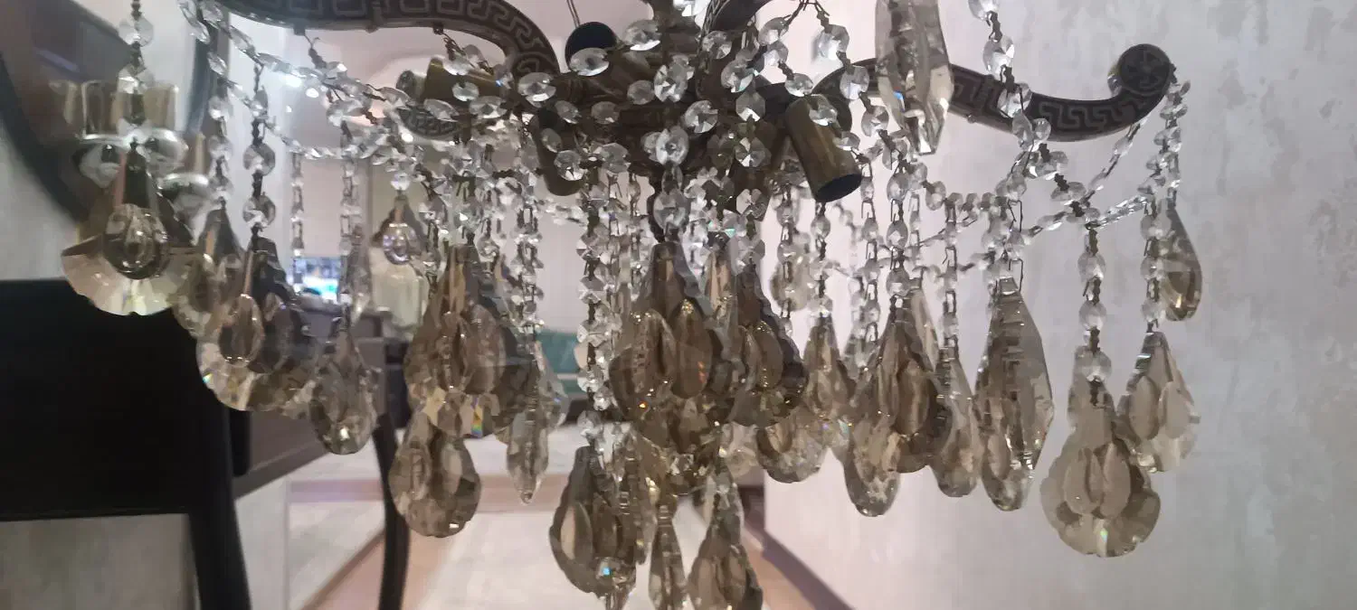 لوستر برنز قیمت مناسب|لوستر و چراغ آویز|برخوار, |دیوار