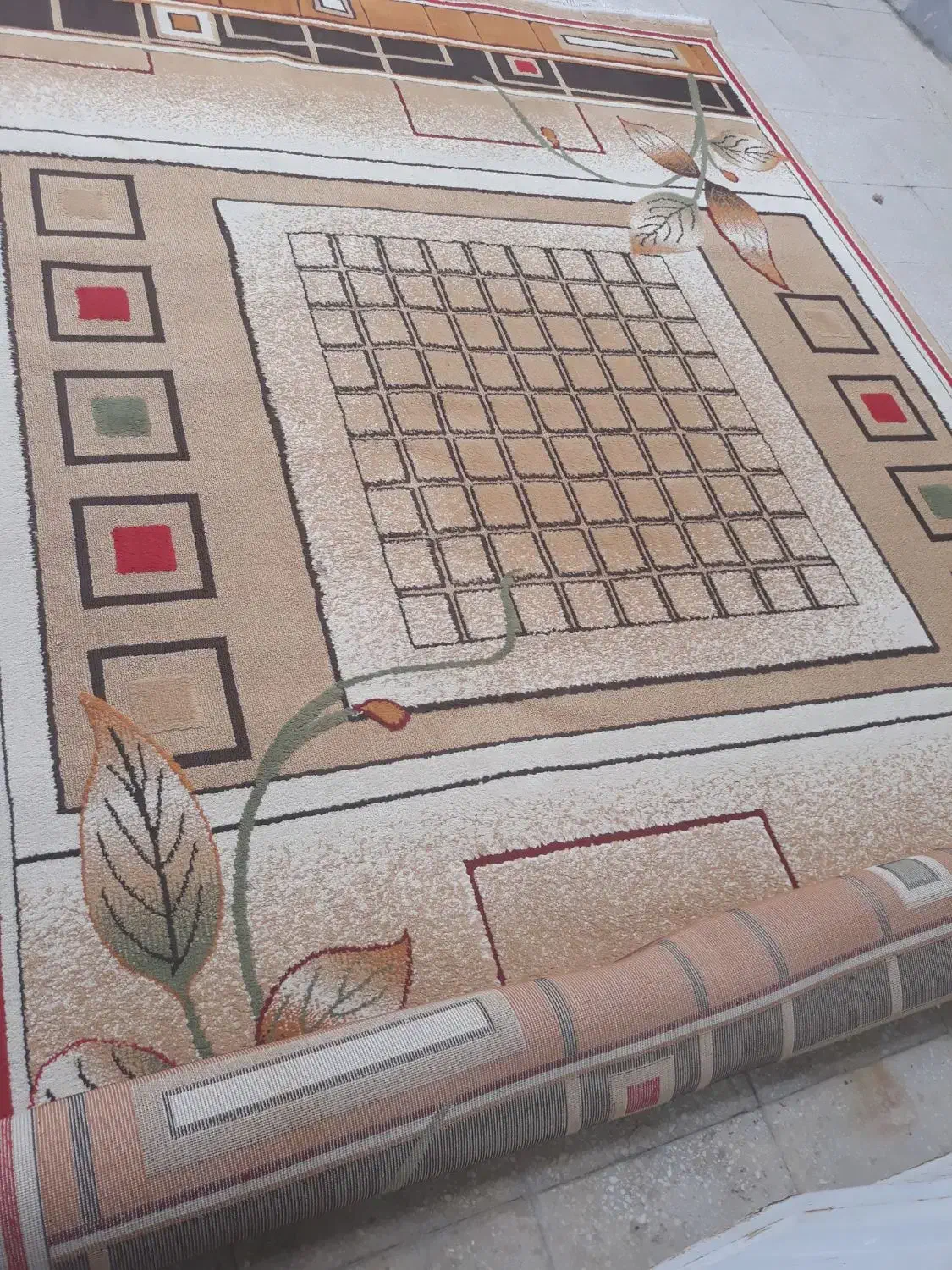 گلیم فرش|گلیم، جاجیم، گبه|قم, وادی السلام|دیوار