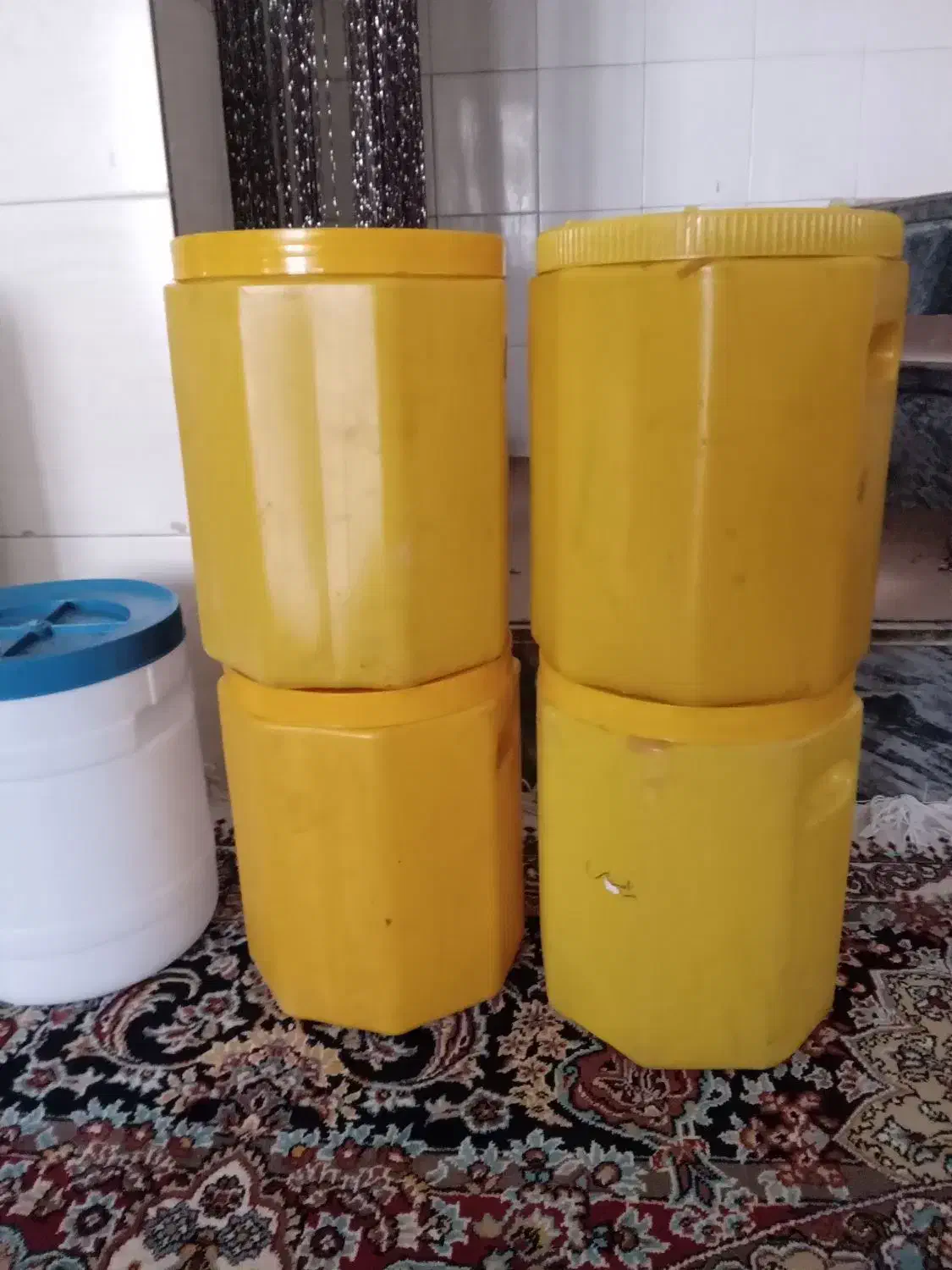 دبه پلاستیکی|ظروف نگهدارنده، پلاستیکی، یکبارمصرف|دورود, |دیوار