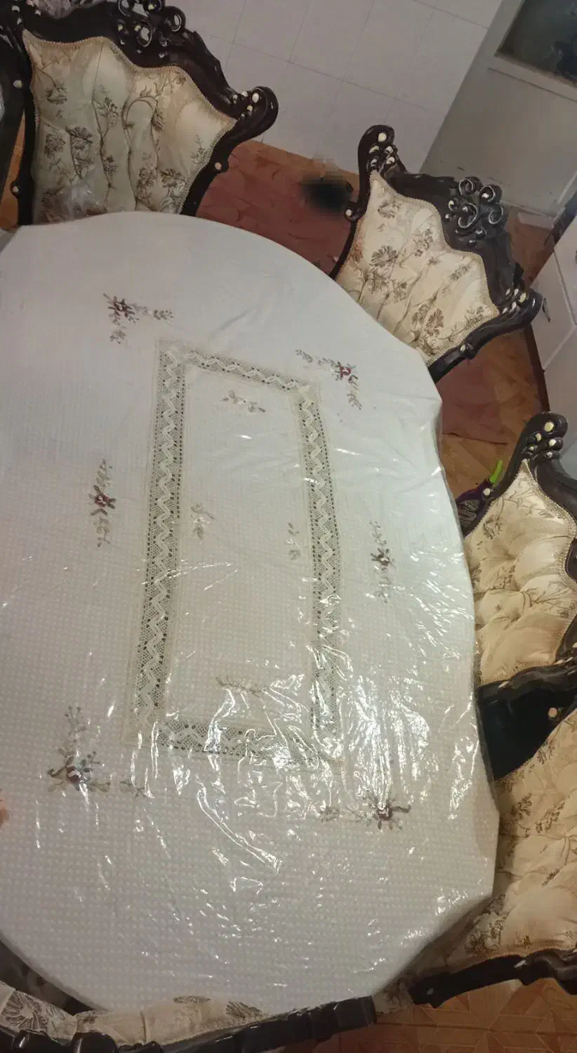 میز ناهار خوری|میز و صندلی غذاخوری|تویسرکان, |دیوار