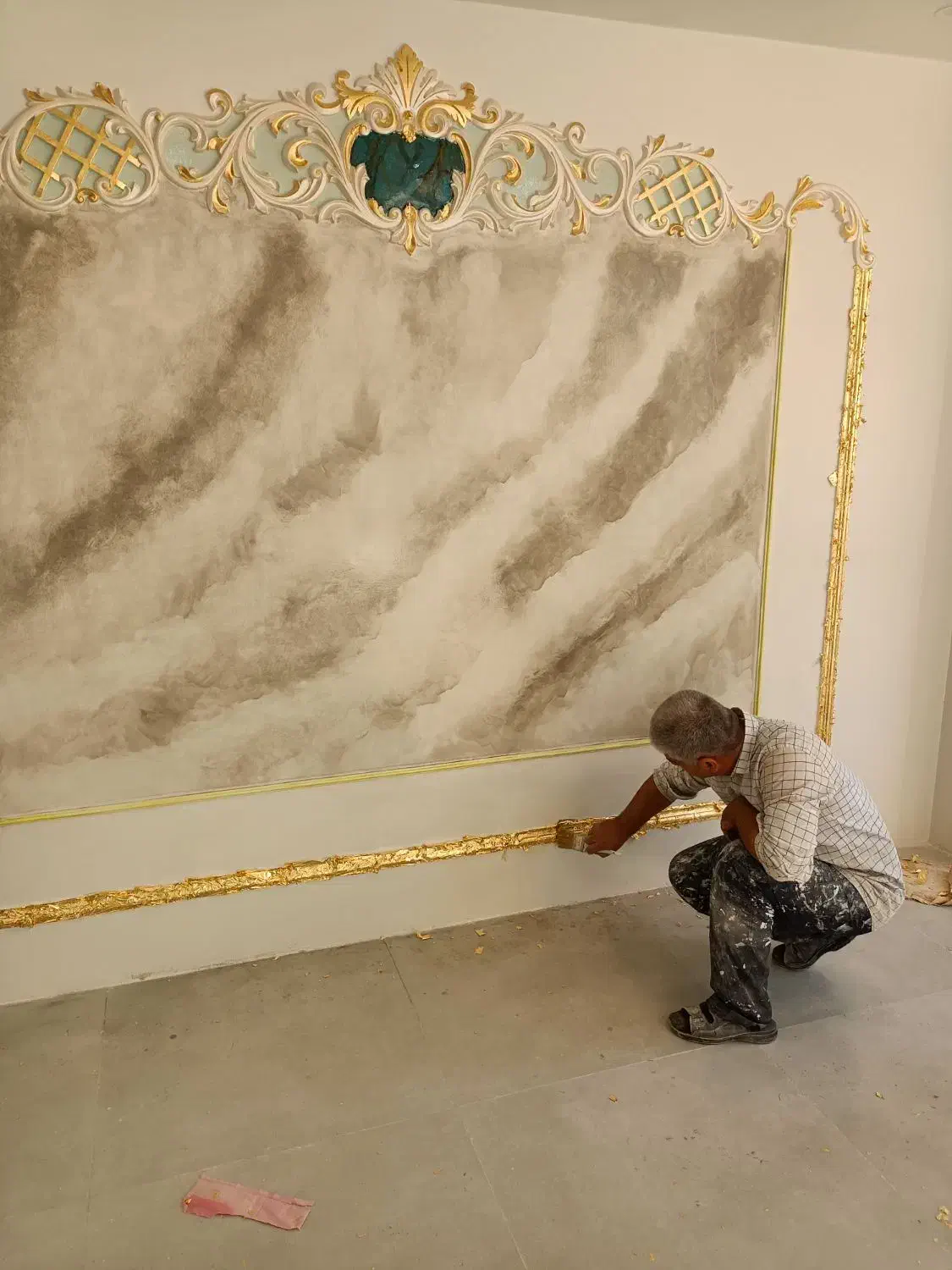 نقاشی ساختمان کنتیکس ورولکس|خدمات پیشه و مهارت|کهریزک, |دیوار