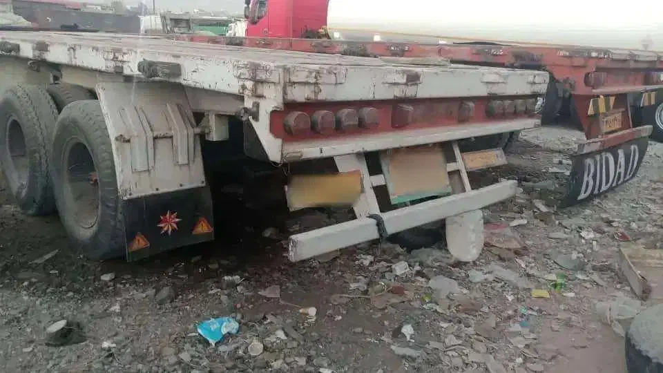 تریلی کفی دو محور چرخ ۲۴|خودرو سنگین|ری, بی‌بی شهر بانو|دیوار