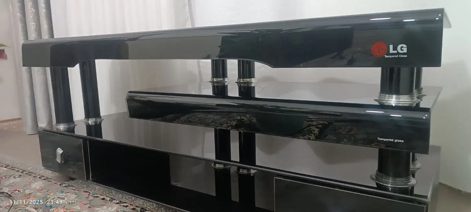 زیر تلویزیون شیشه ای|میز تلویزیون|جوانرود, |دیوار