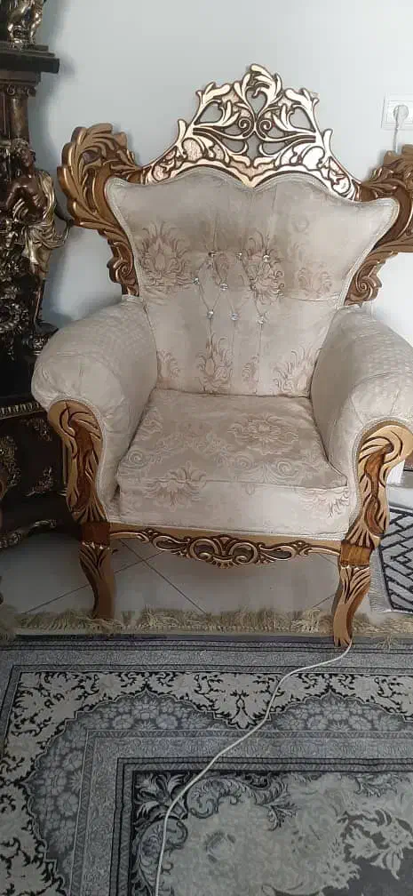مبل سلطنتی ۷ نفره|مبلمان خانگی و میز عسلی|تهران, مطهری|دیوار